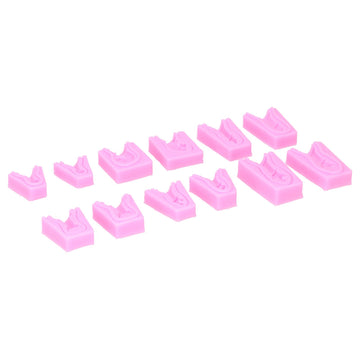 Silicone mold set featuring international chess piece shapes for fondant, chocolate, cake decorating, and soap crafting.