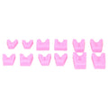 Silicone mold set with international chess shapes for fondant, chocolate, cake decorating, and soap crafting, by Everything Baby.