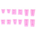 International chess shape silicone mold set for DIY fondant, chocolate, cake, and soap crafts with baby and kids theme.