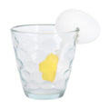Cute egg-shaped silicone tea infuser strainer for loose leaf tea, ideal for kitchen use and tea brewing.