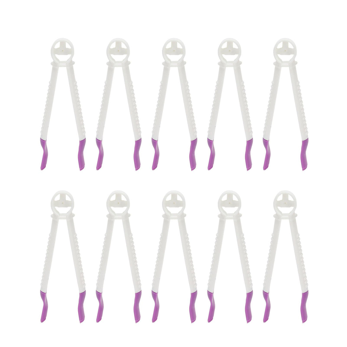10-piece cake lace clip set for fondant cake edging, decorative mold clamps for home baking, by Everything Baby.