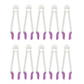 10-piece cake lace clip set for fondant cake edge decoration, ideal for baking and cake decorating projects.