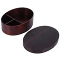 Wooden lunch box for kids and students, portable food container with painted design, 17.5x13.5cm by Everything Baby