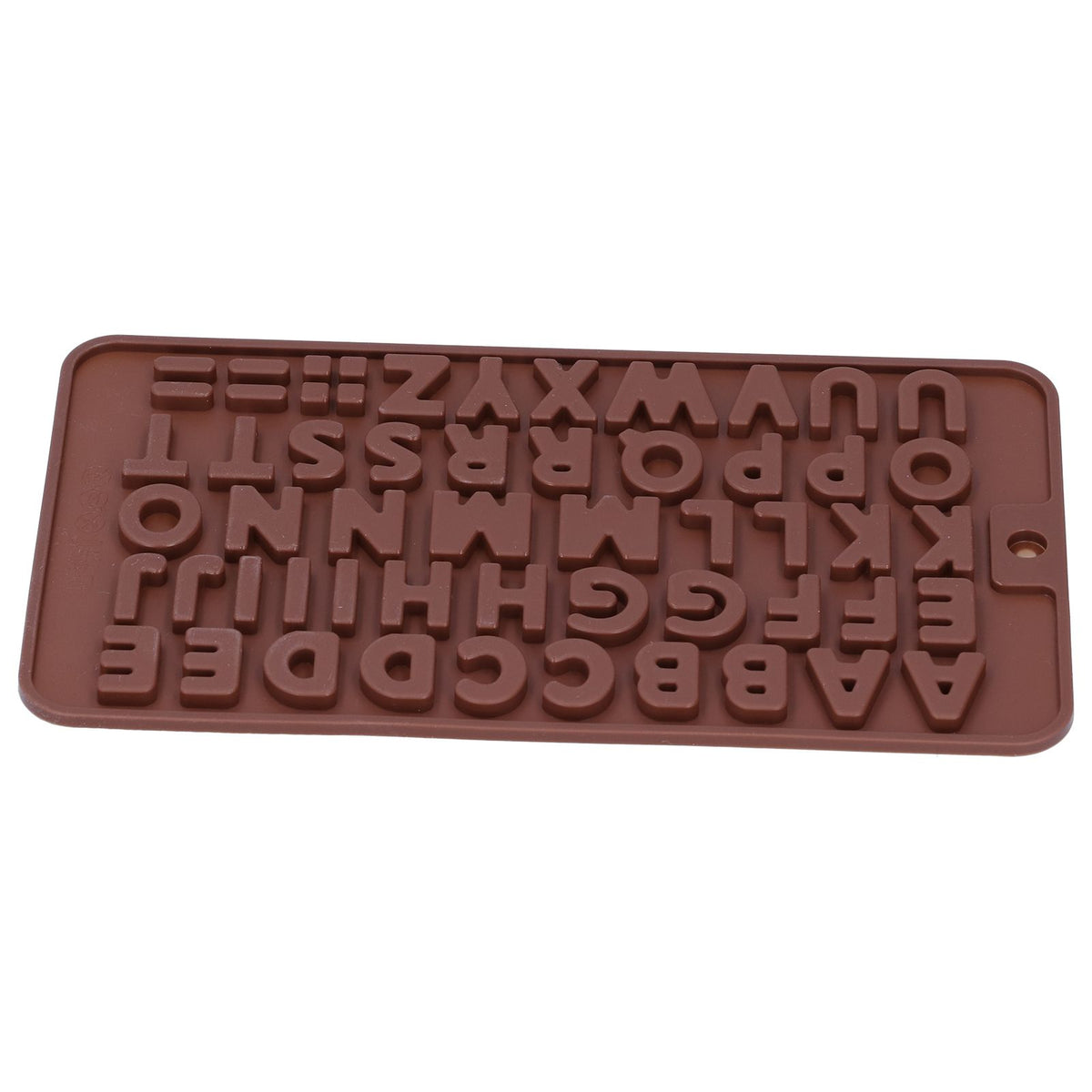 Set of five silicone baking molds with cute shapes for chocolate, pudding, and cake, suitable for kitchen and home baking.