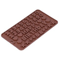 Set of 5 silicone baking molds in cute shapes for chocolate, pudding, and cake, ideal for kids' desserts and kitchen use.