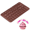 Set of 5 cute shape silicone baking molds for chocolates, puddings, and cakes by Everything Baby, ideal for kitchen and home use.