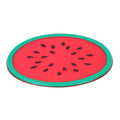 Silicone watermelon-shaped coaster and placemat for cups and drinks, suitable for babies and kids, by Everything Baby.