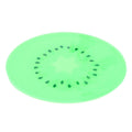 Silicone kiwi fruit-shaped coaster tableware placemat for cups and drinks, ideal as a kitchen accessory for kids and babies.