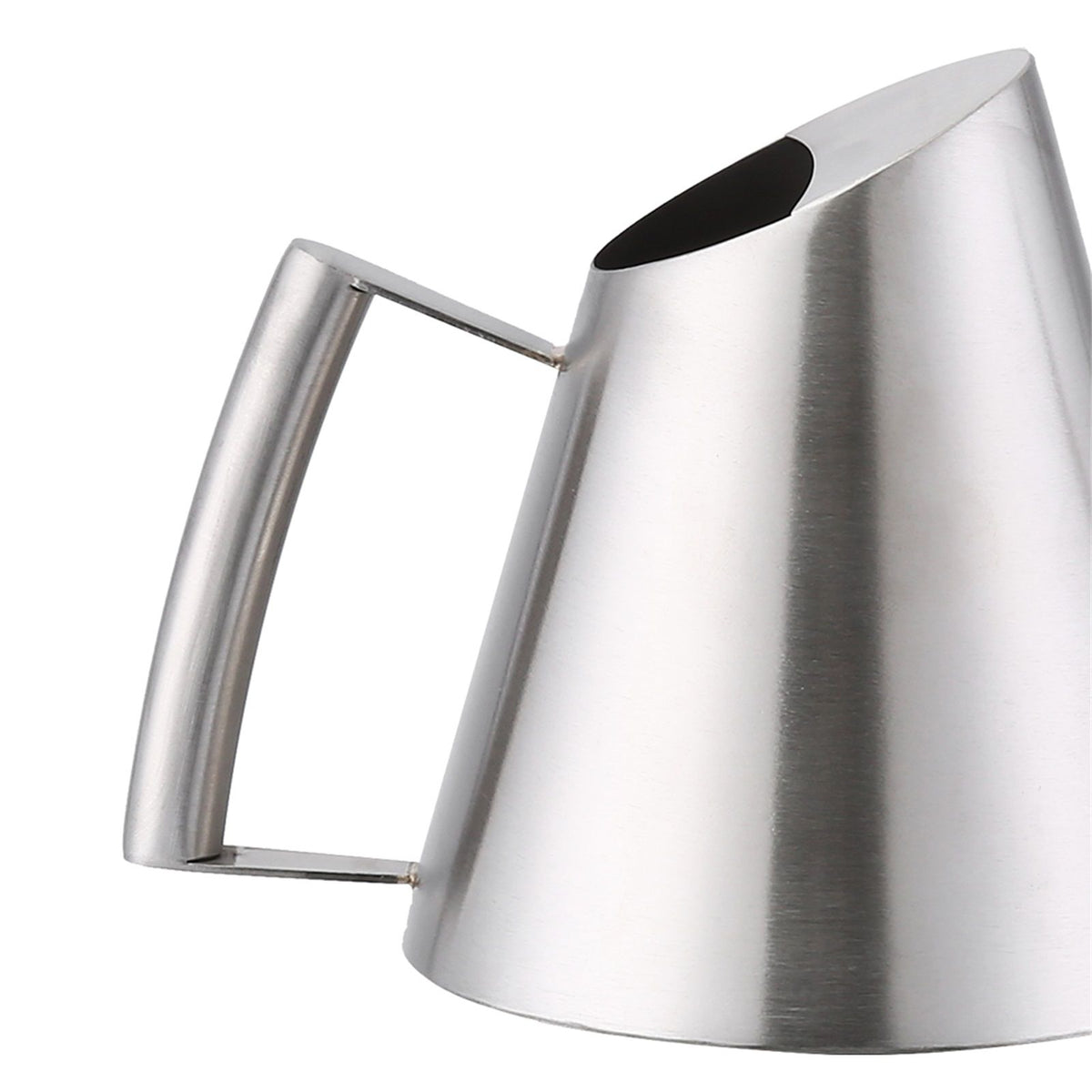 Mini stainless steel watering can, 400ml, brushed finish, suitable for indoor and outdoor gardening, by Everything Baby.