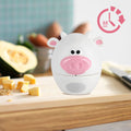 Cute cartoon kitchen timer from Everything Baby, mechanical 55-minute countdown clock for pretend play and cooking activities.
