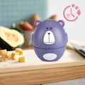 Cute cartoon mechanical kitchen timer for kids, 55-minute countdown, pretend play cooking toy from Everything Baby.