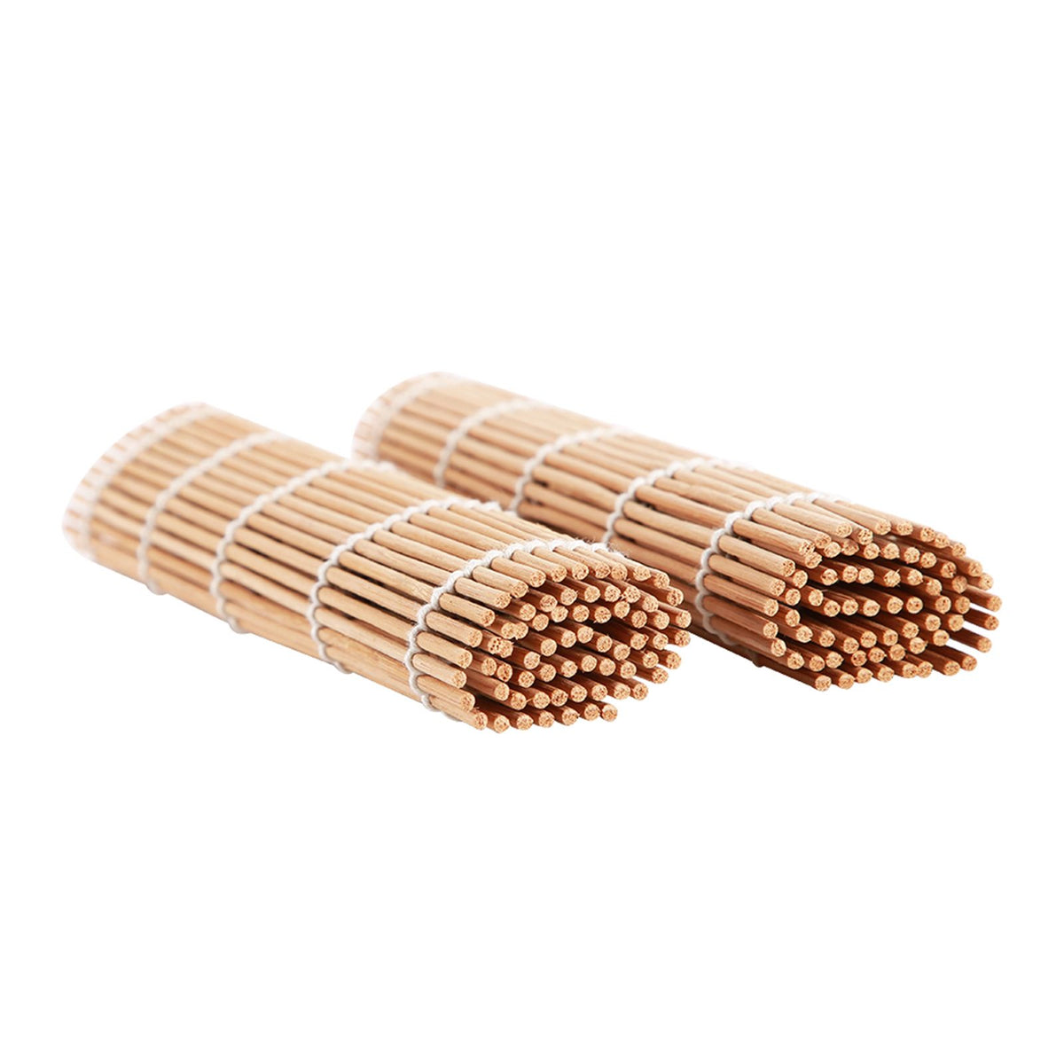 Set of 13 bamboo sushi making tools from Everything Baby, including rolling mats and accessories for homemade sushi preparation.