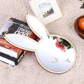 Nordic acrylic decorative mirror wall sticker featuring a rabbit design, perfect for children's room home decor.