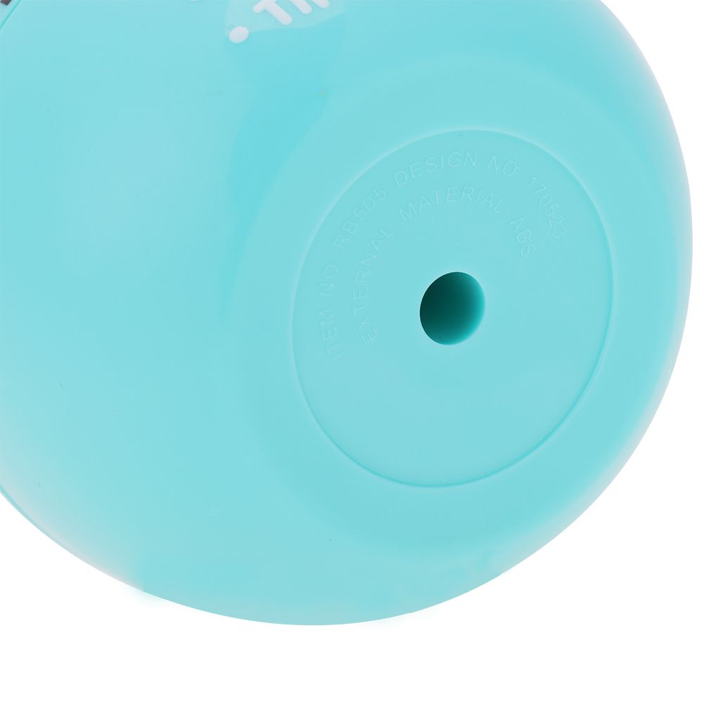 Cute blue plastic cartoon egg manual timer for kitchen cooking, 55-minute mechanical alarm, suitable for baby and kids feeding tasks