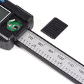 Digital caliper with large LCD screen for precise inside, outside, depth, and step measurements, in black, by Everything Baby.