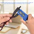 Digital caliper with extra large LCD screen for precise inside, outside, depth, and step measurements, in blue, from Everything Baby.
