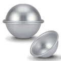 Aluminum semicircle cake mold for chiffon, pudding, and baking, ideal for dessert and baking projects.