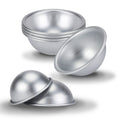 Aluminum semicircle mold for baking, 10cm hemisphere chiffon cake pan, ideal for desserts and pudding, by Everything Baby.