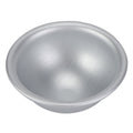 Aluminum semicircle mold for baking, 10cm diameter, used for making chiffon cakes, desserts, and puddings in a kitchen setting.