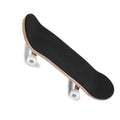White maple wooden alloy fingerboard skateboard with box, designed for kids' building toy play and gift-giving.