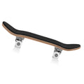 Maple wooden alloy fingerboard skateboard with box, white color, suitable for kids' building toys, by Everything Baby.