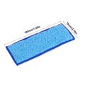 Set of 10 blue washable wet dry mopping pads for Braava Jet 240/241 robotic vacuum from Everything Baby.