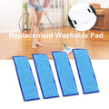 Set of 10 blue washable wet dry mopping pads for Braava Jet 240/241 robotic vacuum cleaner, compatible with Everything Baby brand.