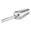 Set of five stainless steel Sweet Scoops for candy and snack serving, ideal for wedding candy buffets and home kitchens.