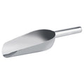 Set of five stainless steel Sweet Scoops for candy buffets, ideal for wedding or party dessert displays, by Everything Baby.