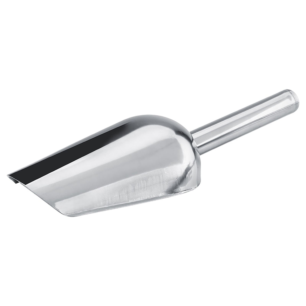 Set of five stainless steel Sweet Scoops for candy buffet or kitchen use, by Everything Baby, suitable for baby and kids feeding.