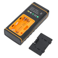 Handheld SNDWAY digital laser distance meter measuring length and volume, suitable for outdoor play and DIY projects.