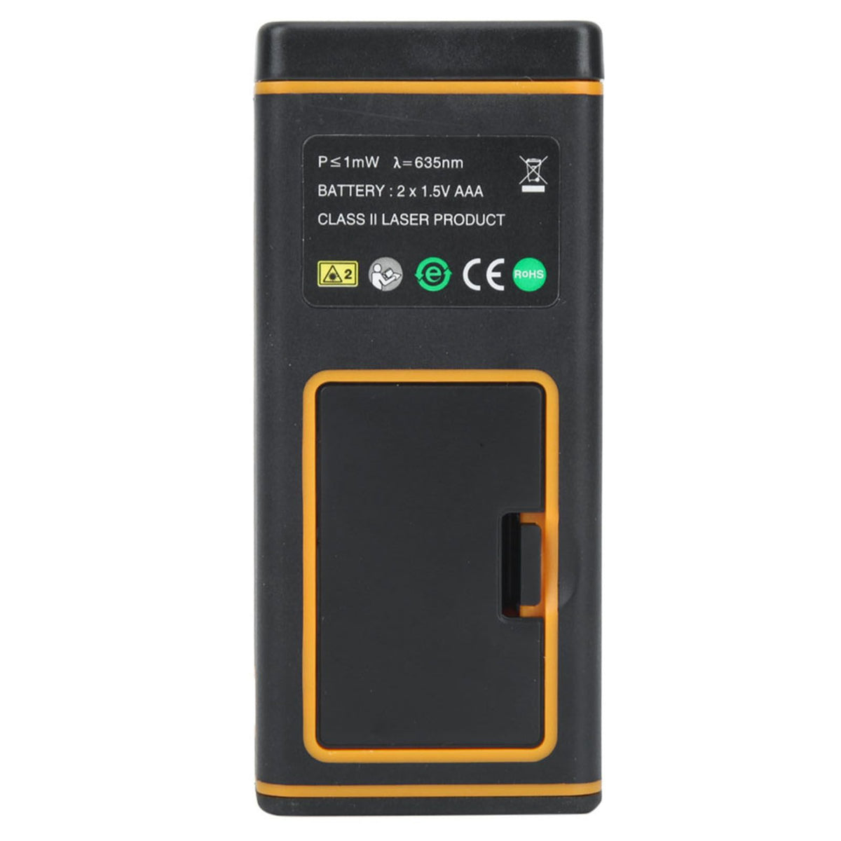 Handheld SNDWAY digital laser distance meter measuring length and volume up to 40m, designed for outdoor play and toy use.