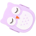 Plastic cartoon lunch box by Everything Baby, portable food safe container for kids' pretend play and lunch storage.