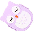 Colorful plastic cartoon lunch box with food-safe microwave storage, ideal for kids' pretend play and toy set by Everything Baby.