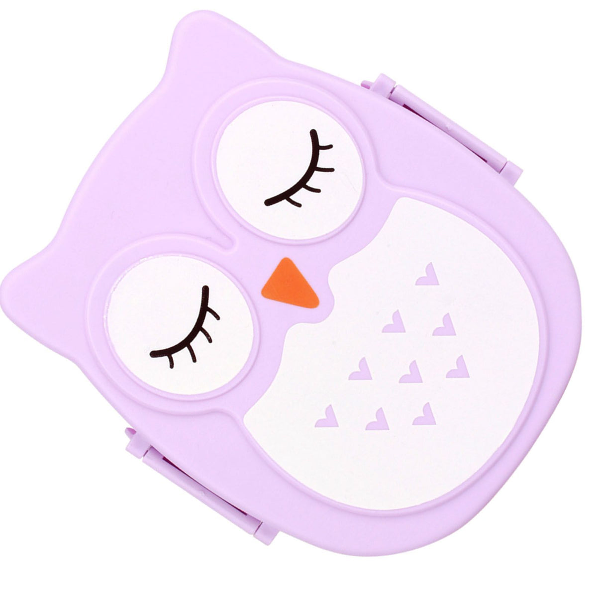 Colorful plastic cartoon lunch box with food-safe microwave storage, designed for kids' pretend play by Everything Baby.