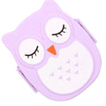 Plastic portable cartoon lunch box by Everything Baby, featuring colorful design and food-safe microwave storage for kids.