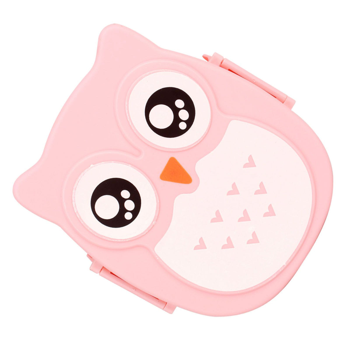 Plastic cartoon owl lunch box by Everything Baby, featuring a food-safe microwave storage container for kids' pretend play.
