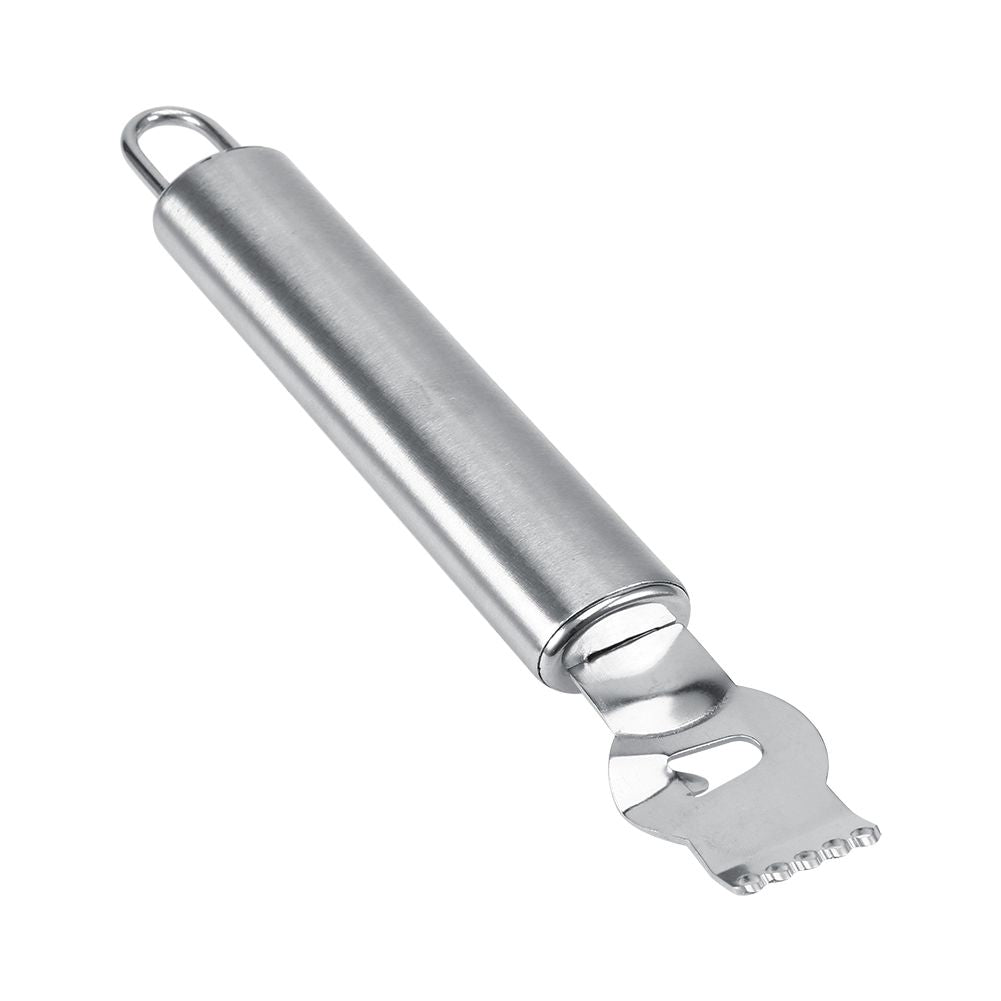 Stainless steel lemon lime orange peeler and citrus zester from Everything Baby, designed for easy fruit peeling and zesting.