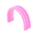 Food-grade silicone fondant cake 3D mould featuring fashion design, ideal for baby and kid's pretend play baking activities.