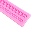 Food-grade silicone fondant cake 3D mould with fashion design, ideal for baby and kids pretend play cakes and decorations.
