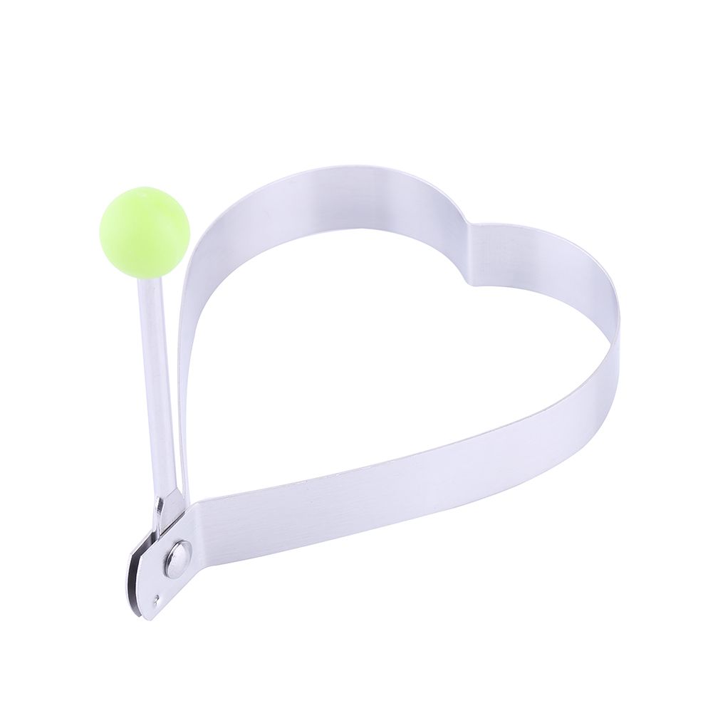 Stainless steel fried egg mold and pancake shaper with baby and kid's pretend play toy design by Everything Baby.