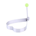 Stainless steel fried egg mold and pancake shaper from Everything Baby, used for pretend play in baby and kids' toy set.