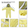 Child-sized beekeeping protective suit by Everything Baby, lightweight jumpsuit designed for safe outdoor bee farm play.