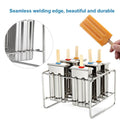 Stainless steel ice pop mold maker by Everything Baby, ideal for DIY ice creams and pops in home or industrial kitchens.
