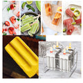 Stainless steel ice pop mold by Everything Baby, ideal for making DIY ice cream treats in a home or industrial kitchen setting.