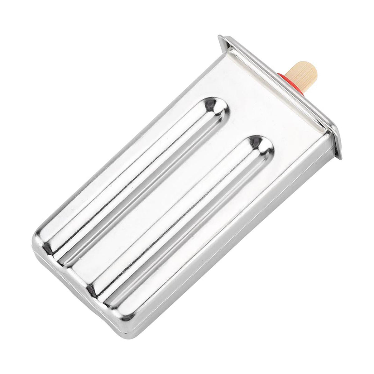 Stainless steel ice pop mold by Everything Baby, perfect for making DIY ice pops in home kitchen or industrial settings.