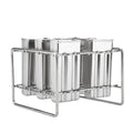 Stainless steel ice pop mold by Everything Baby, ideal for making homemade ice cream treats and fun pretend play kitchen toys.