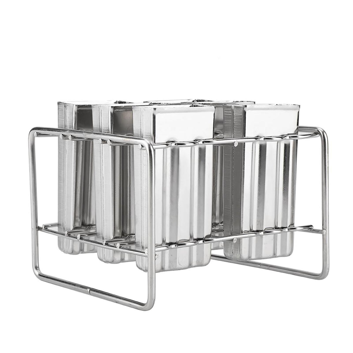 Stainless steel ice pop mold by Everything Baby, ideal for making homemade ice cream treats and fun pretend play kitchen toys.