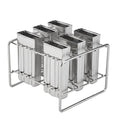 Stainless steel ice pop mold by Everything Baby, ideal for making homemade ice treats in a durable, industrial-style design.
