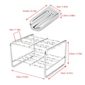 Stainless steel ice pop mold maker for DIY ice creams, suitable for home kitchen and kids' pretend play, by Everything Baby.